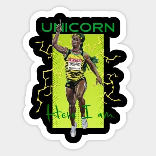 I am UNICORN Sticker